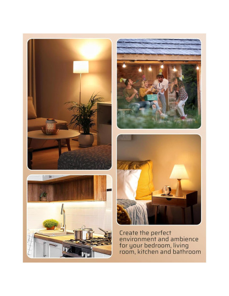 Regulador Táctil Dewenwils 2 Pack Blanco 200W LED Incandescentes