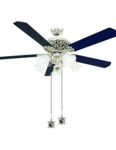 Extensor de Cadena de Luz y Ventilador Hyamass Tortuga 30.48 cm Plata 2