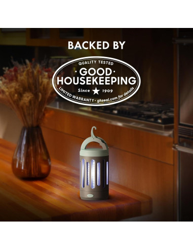 Trampa Eléctrica para Insectos STEM Zapper, 12h Batería, UV 360