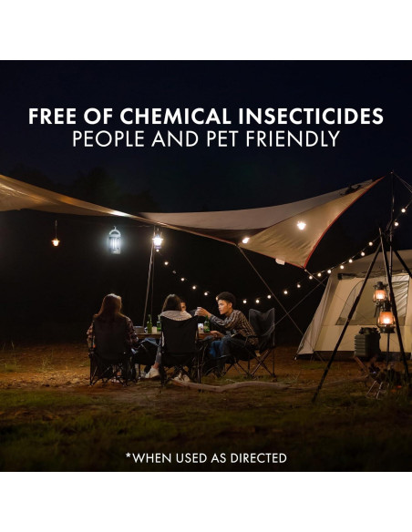 Trampa Eléctrica para Insectos STEM Zapper, 12h Batería, UV 360