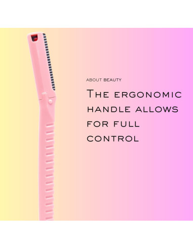 Face N Brow - 3 Rasuradoras Faciales de Acero Japonés