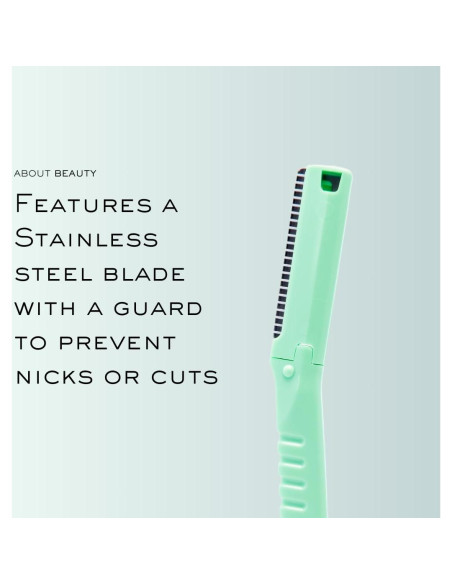 Face N Brow - 3 Rasuradoras Faciales de Acero Japonés