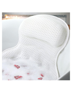 Almohada de Baño Ozyalo con Soporte Ergonómico y Ventosas