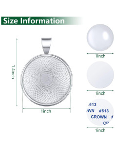 Set de 120 Piezas de Joyería DIY Hicarer - Bandejas y Cabochones 2