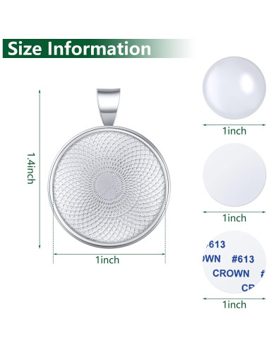 Set de 120 Piezas de Joyería DIY Hicarer - Bandejas y Cabochones