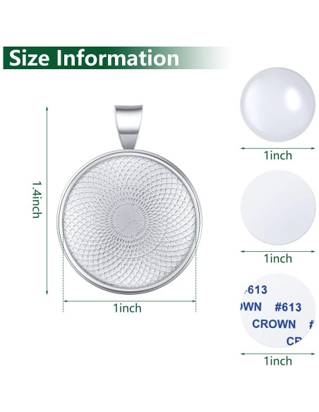 Set de 120 Piezas de Joyería DIY Hicarer - Bandejas y Cabochones