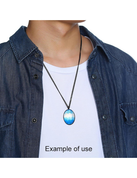 Kit de Joyería DIY Julie Wang 10 Juegos Bezel 40x30mm