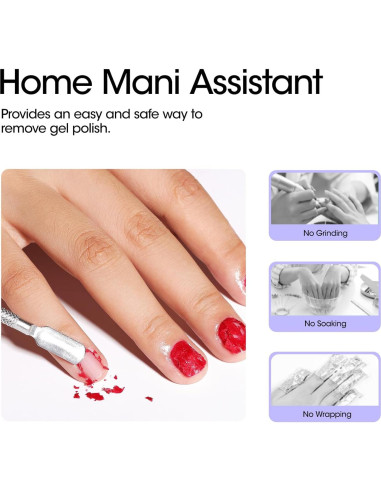 Kit Removedor de Esmalte en Gel Gellen con Cinta de Láttex