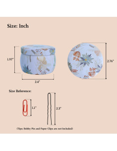 Soporte Magnético AOCOROE 2-en-1 para Horquillas Blanco 2