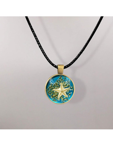 40 Bandejas de Colgante Redondas Huwujiu - 8 Colores 25mm