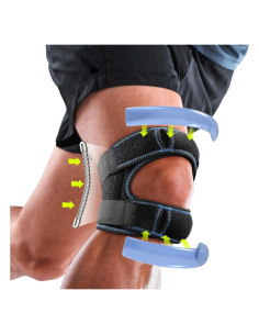 Faja de Soporte para Rodilla LETSHAKE Grande con Gel