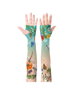 Mangas de Jardinería YPHCDO Protección Solar Libélula Verde