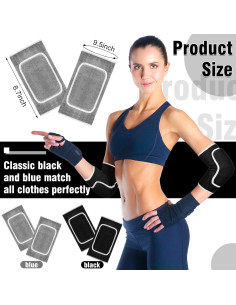 Almohadillas de Codo Unittype 2 Pares Transpirables para Deportes 2