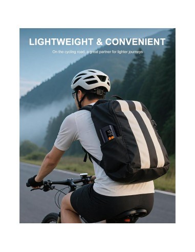 Bomba de Bicicleta Eléctrica Aucoza A5 160 PSI Compacta