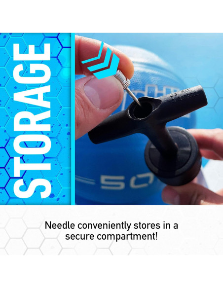 Bomba de Aire Manual Franklin Sports para Balones Deportivos - 29.21 cm