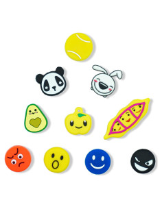 Amortiguadores de Vibraciones Tannius para Raquetas de Tenis - 10 Piezas