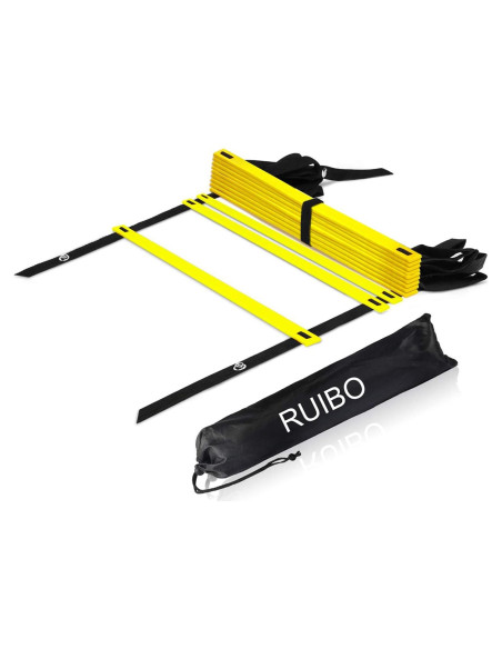 Escalera de Agilidad Ruibo 6 Metros 12 Peldaños Ajustables