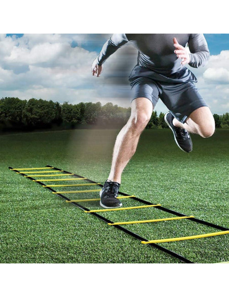 Escalera de Agilidad Ruibo 6 Metros 12 Peldaños Ajustables