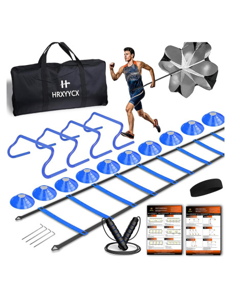 Equipo de Entrenamiento de Velocidad HRXYYCX con Escalera 6.1m