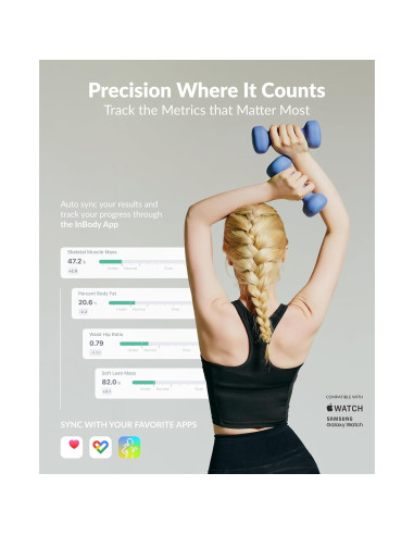 Balanza de Composición Corporal InBody H30 con Bluetooth