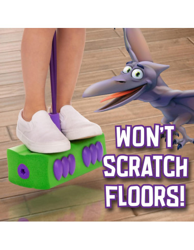 Saltador de Espuma Pogo Saurus MindSprout para Niños 3-7 Años