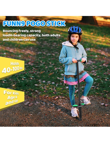 Bastón de Pogo de Espuma JAOTREL para Niños 6+ | 18-45 kg
