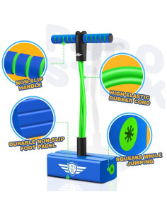 Pogo Stick de Espuma CUUGO VAMOS! CG para Niños 3-12 Años 2