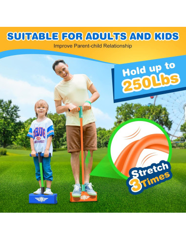 Pogo Stick de Espuma CUUGO VAMOS! CG para Niños 3-12 Años