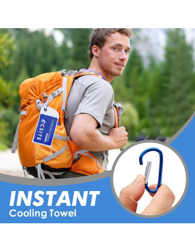 Paquete de 4 Toallas Refrigerantes CSITE 119.38x30.48cm