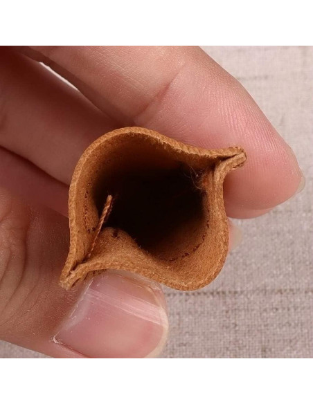 Protectores de Dedos de Cuero Pimoys - 4 Piezas para Costura