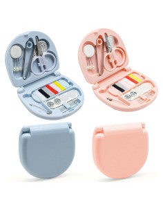 Kit de Costura Mini Portátil Yasdyri - 4 Piezas, Aprobado TSA