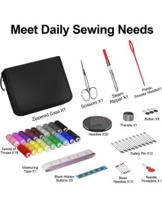 Kit de Costura MIXCOOL para Adultos y Principiantes - 130g 2