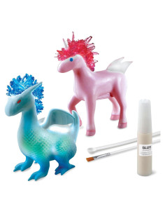 Kit de Crecimiento de Cristales Dragón y Unicornio Discovery
