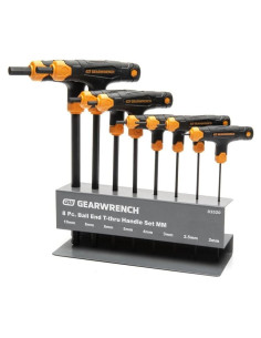 Juego de Llaves Hexagonales T GEARWRENCH 8 Piezas Métricas