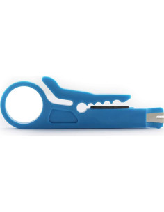 Maxmoral 3-Pack Mini Desforrador de Cables UTP STP RJ45 Azul 2