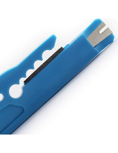 Maxmoral 3-Pack Mini Desforrador de Cables UTP STP RJ45 Azul