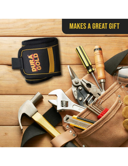 Banda de Muñeca Magnética Dura-Gold - Imán Fuerte, Nylon