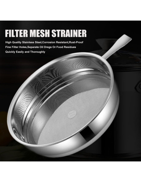 Contenedor de Grasa de Tocino Ralleyfun 1.3L Acero Inoxidable