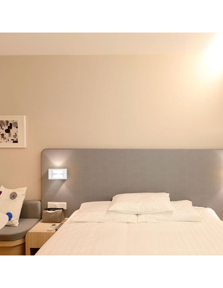 Luces Nocturnas LED COB New Hope Store - 300 Lúmenes, 4 Piezas