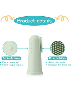 Kit de Cepillo de Dientes para Bebés UHFi Limpiador Oral 360 2