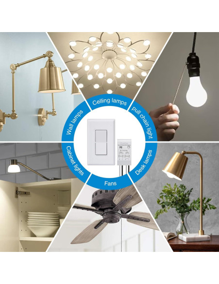 Kit Interruptor Inalámbrico Ortis 91.44m Sin Cableado