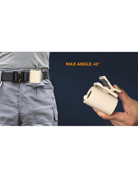 Ventilador Portátil STONEBROOK AR-29 Mini Clip-on 100 Velocidades