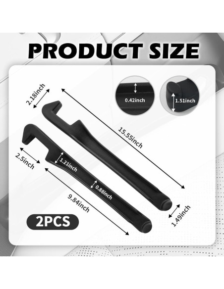 Organizador Relleno Espacio Asientos Coche YGDMD 39.5cm 2PCS