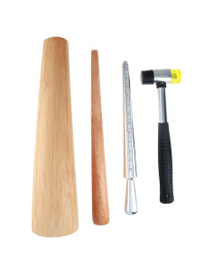 Kit de Herramientas de Joyería Heyiarbeit - Mandriles y Martillo
