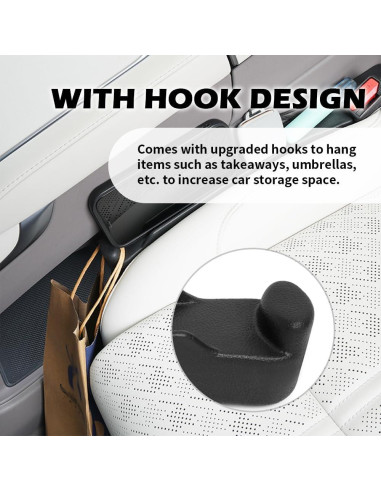 Organizador Relleno Espacio Asientos Coche YGDMD 39.5cm 2PCS