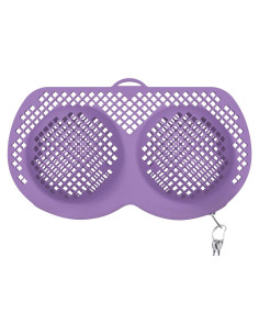 Bolsa de Lavandería con Candado EASYSLWC Morado 22.86x9.91cm