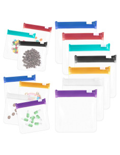 Bolsas de Pastillas Reutilizables Sliverdew 7 Piezas 7.5x7.5cm