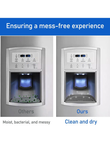 Bandeja de Goteo de Silicona Hvatry para Refrigerador - 2 Paquetes