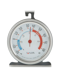 Termómetro Analógico Taylor 5924 para Refrigerador y Congelador