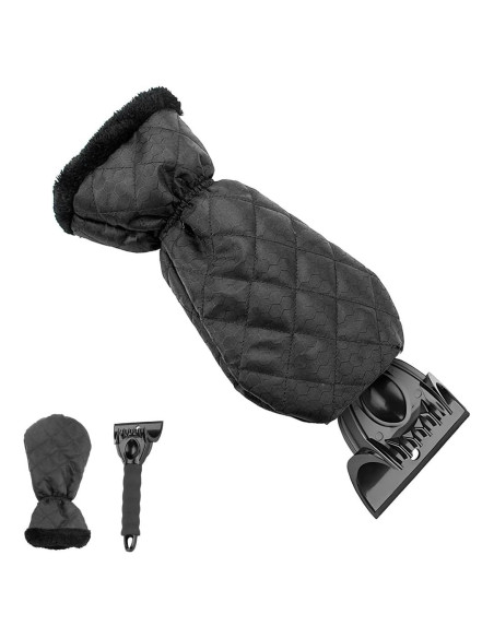 Raspador de Hielo para Auto Osilly con Guante Térmico Negro